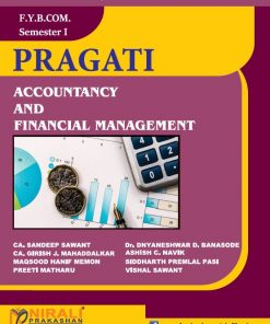 Accountancy and Financial Management 3 - FY B.Com Semester 1
