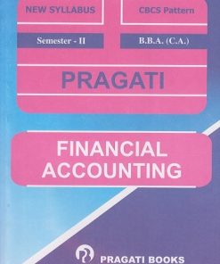 Pragati Financial Accounting - BBA Computer Application Semester 2 Textbooks