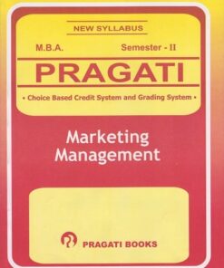Pragati Marketing Management - MBA Semester 2 Textbooks