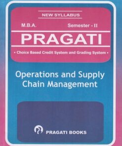 Pragati Operations and Supply Chain Management - MBA Semester 2 Textbooks