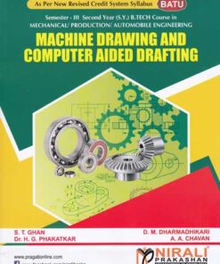 DBATU Machine Drawing and Computer Aided Drafting Textbook for Mechanical Engineering