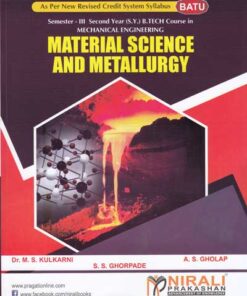 DBATU Material Science and Metallurgy Textbook for Mechanical Engineering