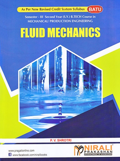 DBATU Fluid Mechanics Textbook for Mechanical Engineering