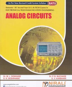 DBATU Analog Circuits Textbook for Electronics and Telecommunication Engineering