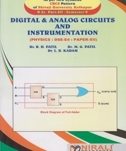 Digital and Analog Circuits and Instrumentation - B.Sc Part 3 Semester 5 Textbooks