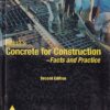 Raina's CONCRETE FOR CONSTRUCTION | DR. V. K. RAINA | Shroff Publishers