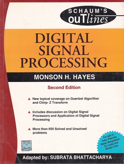 DIGITAL SIGNAL PROCESSING | MONSON H. HAYES | McGraw Hill ...