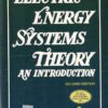 ELECTRIC ENERGY SYSTEMS THEORY | OLLE I. ELGERD | McGraw Hill