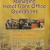 MANAGING HOTEL FRONT OFFICE OPERATIONS | RAJEEV  R. MISHRA | CBS