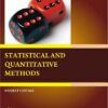 STATISTICAL AND QUANTITATIVE METHODS
