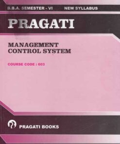 Pragati Management Control Systems - BBA Semester 6 Textbooks