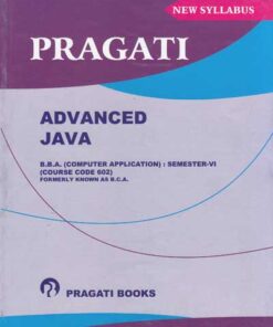 Pragati Advanced Java - BBA Computer Application Semester 6 Textbooks
