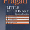 Pragati Little Dictionary English-English