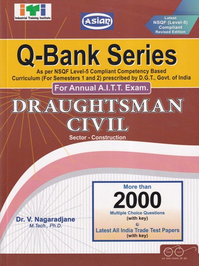 Q Bank Series Draughtsman Civil For Annual Aitt Exam Dr V Nagaradjane Computech Pragationline Com