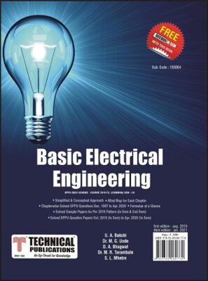 Basic Electrical Engineering For SPPU 19 Course (FE Sem 1&2 – Common ...