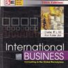 INTERNATIONAL BUSINESS | CHARLES W. L. HILL , ARUN KUMAR JAIN | McGraw Hill