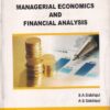 MANAGERIAL ECONOMICS  AND FINANCIAL ANALYSIS | S. A. SIDDIQUI , A. S. SIDDIQUI | New Age