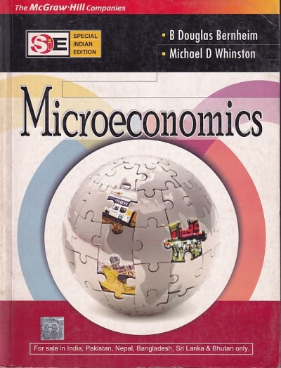 MICROECONOMICS | B. DOUGLAS BERNHEIM , MICHAEL D. WHINSTON | McGraw ...