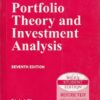 MODERN PORTFOLIO THEORY AND INVESTMENT ANALYSIS | EDWIN J. ELTON, MARTIN J. GRUBER, STEPHEN J. BROWN, WILLIAM N. GOETZMANN | Wiley