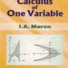 PROBLEMS IN CALCULUS OF ONE VARIABLE - I. A. MARON - CBS