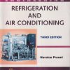 REFRIGERATION AND AIR CONDITIONING | MANOHAR PRASAD | New Age
