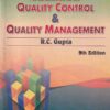 STATISTICAL QUALITY CONTROL AND QUALITY MANAGEMENT | R. C. GUPTA | Khanna Publishers