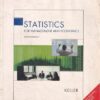STATISTICS FOR MANAGEMENT AND ECONOMICS | KELLER | Thomson