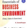 ESSENTIALS OF BUSINESS ENVIRONMENT (Text, Cases & Exercises) | K. ASWATHAPPA | Himalaya Publishing House
