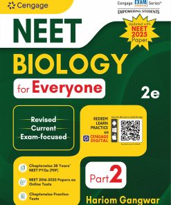 NEET BIOLOGY Part 2 For Everyone (Includes Solved Paper NEET 2025) | HARIOM GANGWAR | Cengage