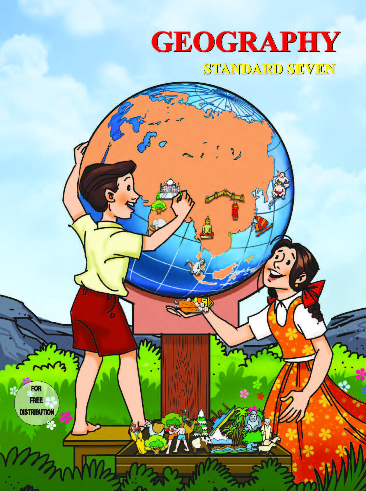 Geography Textbook for Class 7 – English Medium – Maharashtra State Board |  Balbharati 