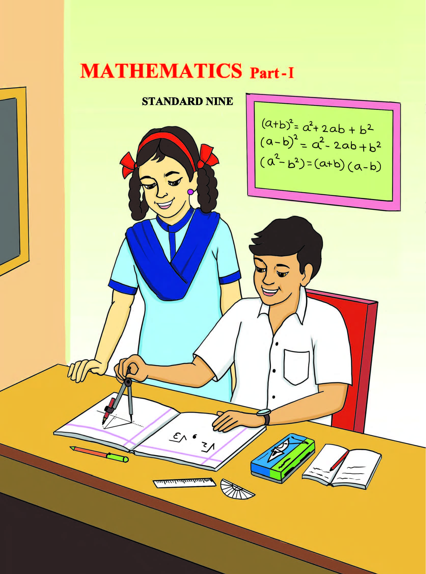 Mathematics Part 1 Textbook For Class 9 English Medium Maharashtra 