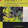 EFFECTIVE C ++ | SCOTT MEYERS | Pearson
