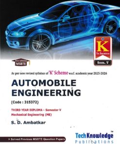 Automobile Engineering | S.D.Ambatkar | TechKnowledge Publications