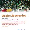 Basic Electronics - Electronics Engineering Group | J.S.Katre | TechKnowledge Publications
