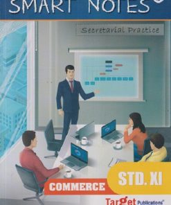 Std 11 Secretarial Practice Smart Notes Book | FYJC SP Guide | Commerce Maharashtra State Board | Based on Std 11th New Syllabus 2020 - 2021 | Also Includes Smart Codes and Smart Recaps for Easy Learning and QR Codes for Reference Content | Target Publications