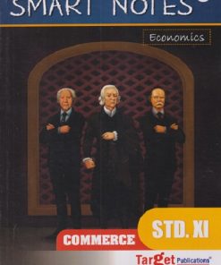 Std 11th Economics Smart Notes Book | COMMERCE | Maharashtra State Board New Syllabus 2020-2021 | Easy Learning and QR Codes for Reference Content | Target Publications