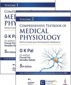 SET OF TWO BOOKS | COMPREHENSIVE TEXTBOOK OF MEDICAL PHYSIOLOGY Vol. 1 & 2  | G.K. PAL, PRAVATI PAL, NIVEDITA NANDA | Jaypee