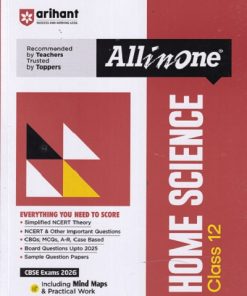 ALL IN ONE HOME SCIENCE CBSE CLASS 12th | Arihant Publications
