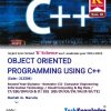 OBJECT ORIENTED PROGRAMMING USING C++ (Computer Engg. Sem 3) MSBTE | HARISH G NARULA K SCHEME | TechKnowledge Publications