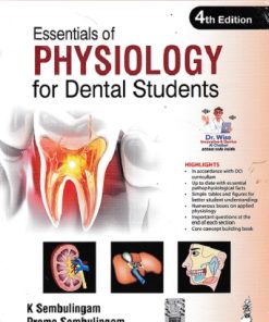 ESSENTIALS OF PHYSIOLOGY For Dental Students | K. SEMBULINGAM, PREMA SEMBULINGAM | Jaypee