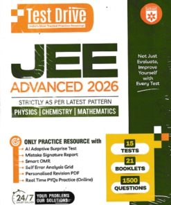 TEST DRIVE  JEE ADVANCED 2026  | Arihant Publications