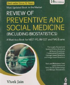 REVIEW OF PREVENTIVE & SOCIAL MEDICINE (Including Biostatistics) | VIVEK JAIN | Jaypee