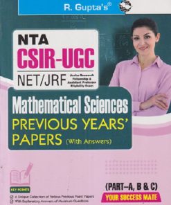 NTA CSIR-UGC NET/JRF MATHEMATICAL SCIENCE PREVIOUS YEARS PAPERS (WITH ANSWERS) | R. GUPTAS | Ramesh PUBLICATION