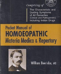 POCKET MANUAL OF HOMOEOPATHIC MATERIA MEDICA AND REPERTORY | WILLIAM BOERICKE | B. JAIN
