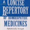 A CONCISE REPERTORY OF HOMOEOPATHIC MEDICINES | DR. S.R. PHATAK | B. JAIN
