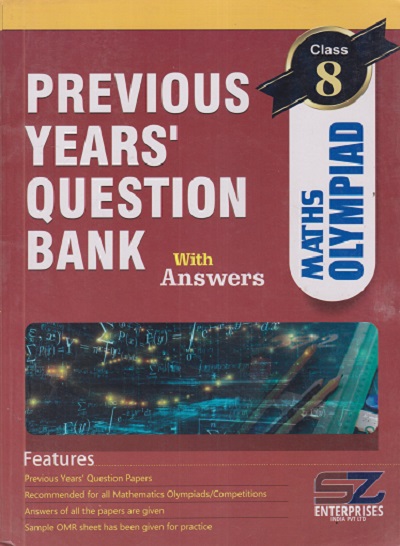 PREVIOUS YEARs QUESTION BANK With Answers MATHS OLYMPIAD Class 8 | SILVER ZONE