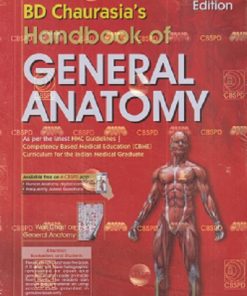 BD CHAURASIAs HANDBOOK OF GENERAL ANATOMY | KRISHNA GARG | CBS
