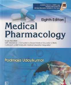 MEDICAL PHARMACOLOGY | PADMAJA UDAYKUMAR | CBS