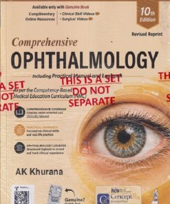 COMPREHENSIVE OPHTHALMOLOGY | A. K. KHURANA | Jaypee