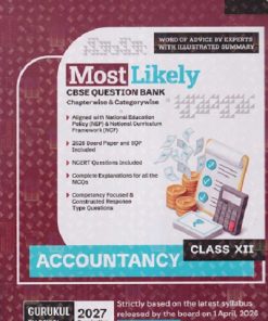 MOST LIKELY CBSE QUESTION BANK (Chapterwise & Categorywise)  Class XII/Class 12th ACCOUNTANCY 2027 EXAMINATION | Oswal Gurukul
